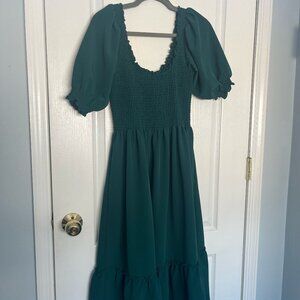 EUC Hill House The Louisa Nap Dress in Botanical Garden Crepe, Size S